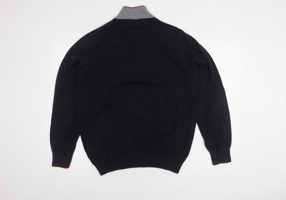 Mens UK Size L Blue Harbour Multicoloured Full Zip Sweatshirt