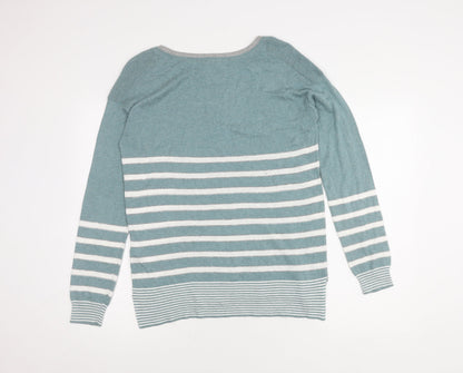 Womens UK Size 10 NEXT Blue Pullover Jumper