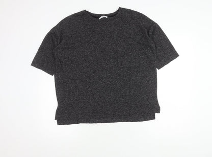 Zara Women Grey Knit Top Size 12