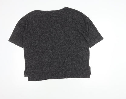 Zara Women Grey Knit Top Size 12