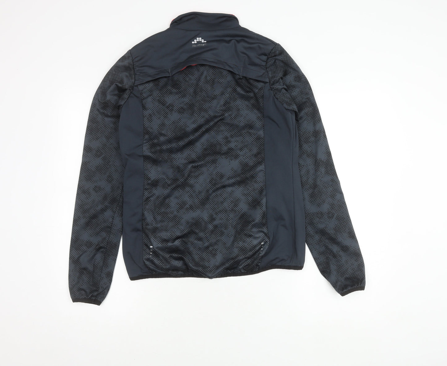 Slazenger Women's Black Track Jacket Size 12 Athletic Fit