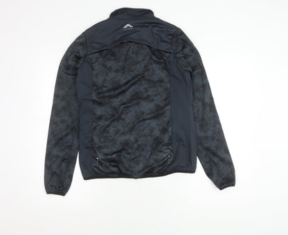 Slazenger Women's Black Track Jacket Size 12 Athletic Fit
