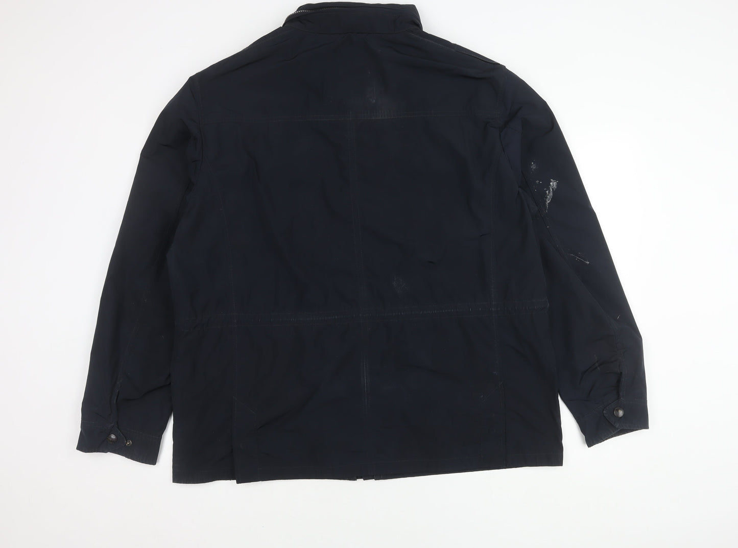 Mens UK Size XL Marks and Spencer Navy Military Jacket