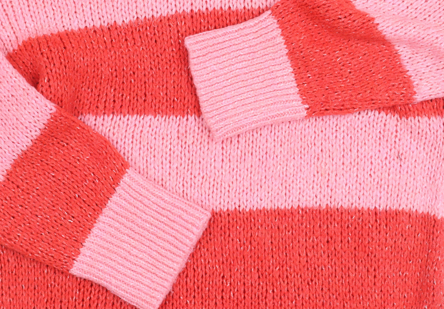 Womens UK Size 8 MNG Pink Pullover Jumper