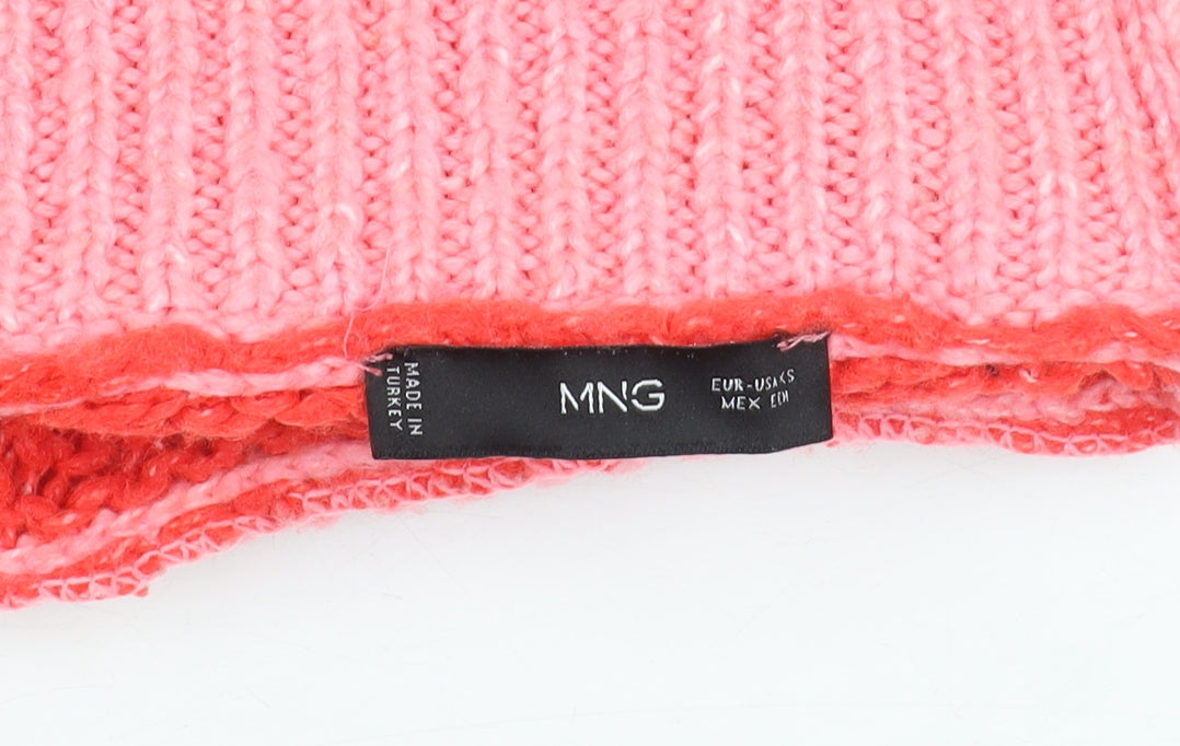 Womens UK Size 8 MNG Pink Pullover Jumper