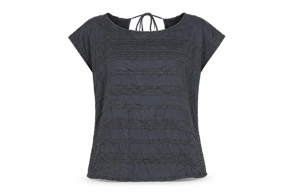Womens UK Size S Jigsaw Black  Blouse