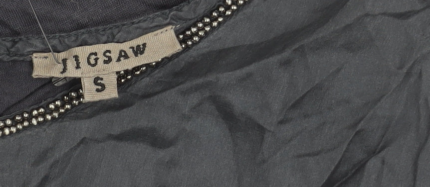 Womens UK Size S Jigsaw Black  Blouse