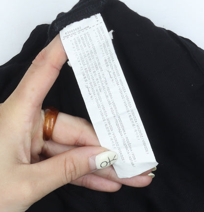 Mango Women's Black Viscose Jumpsuit Size 12