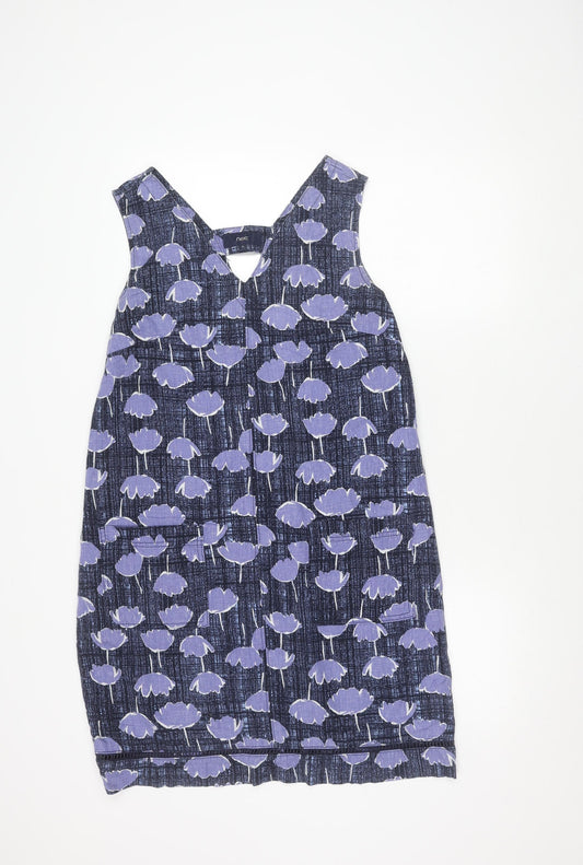 Next Women's Blue Floral Dress Size 10