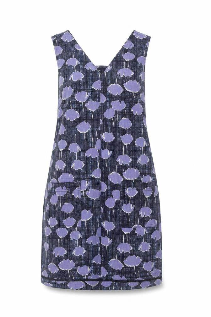 Next Women's Blue Floral Dress Size 10