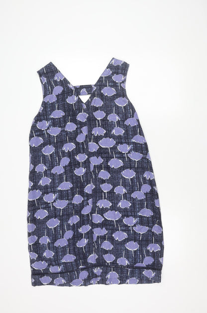 Next Women's Blue Floral Dress Size 10