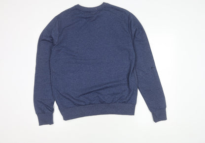 Superman Men's Blue Pullover Sweatshirt M