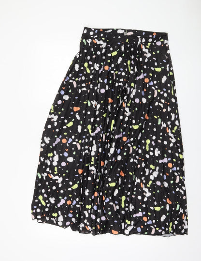 ASOS Women's Multicoloured Midi Pleated Skirt Size 12