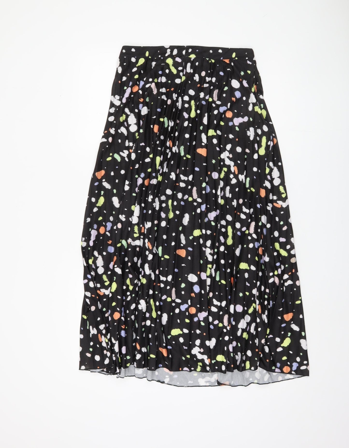 ASOS Women's Multicoloured Midi Pleated Skirt Size 12