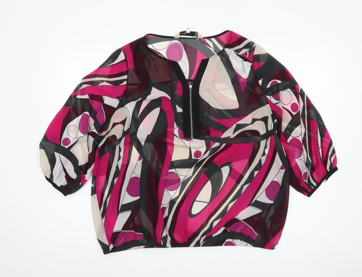 Womens UK Size 18 Principles by Ben de Lisi Multicoloured  Blouse