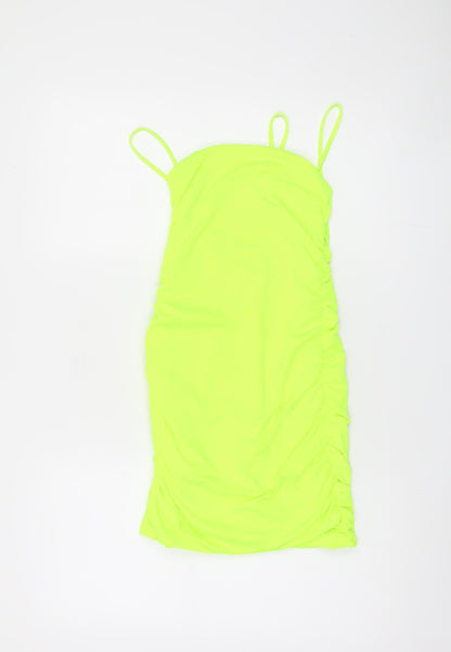 Oh Polly Women's Green Bodycon Dress, UK 8, Perfect Party Wear