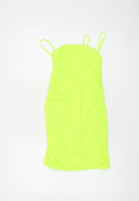 Oh Polly Women's Green Bodycon Dress, UK 8, Perfect Party Wear