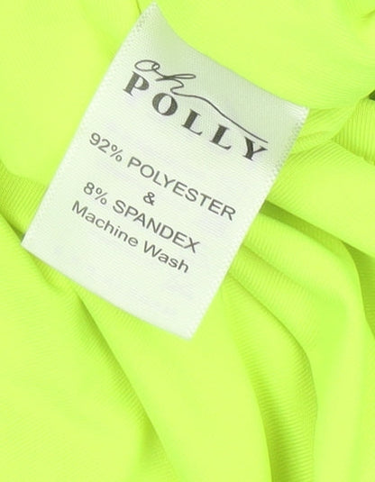 Oh Polly Women's Green Bodycon Dress, UK 8, Perfect Party Wear