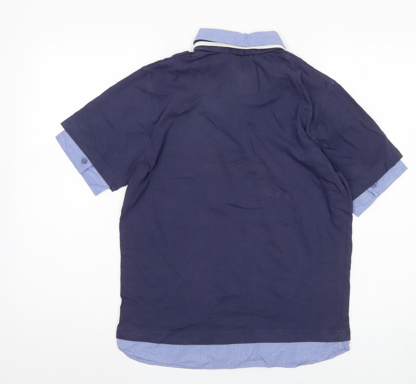 Timberland Boys Blue Polo Shirt 14 Years Spring Summer