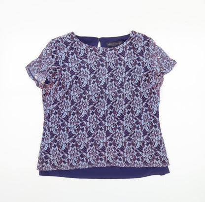 Womens UK Size 12 Marks and Spencer Blue  Blouse
