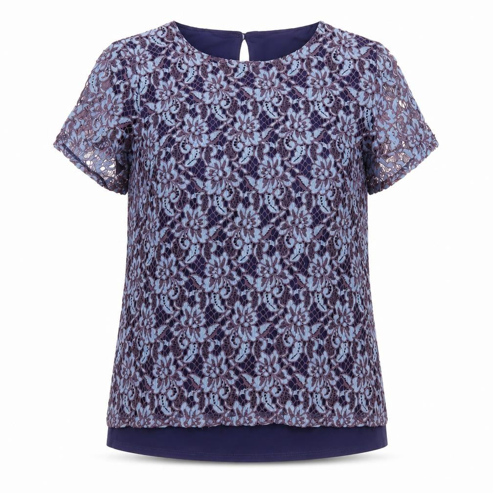 Womens UK Size 12 Marks and Spencer Blue  Blouse