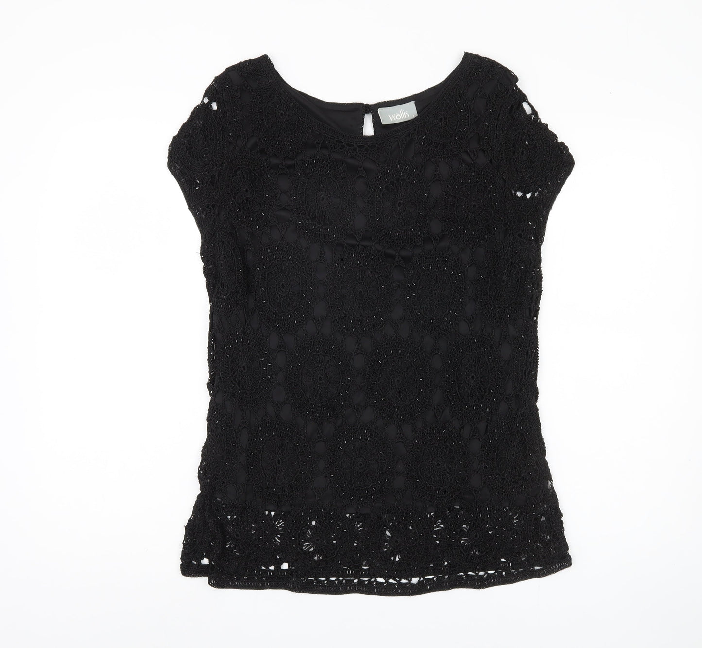 Womens UK Size L Wallis Black  Blouse