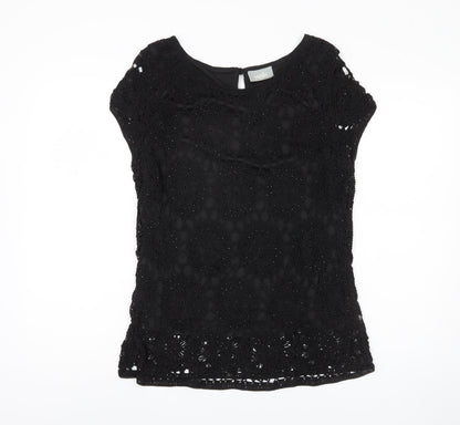 Womens UK Size L Wallis Black  Blouse