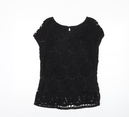 Womens UK Size L Wallis Black  Blouse