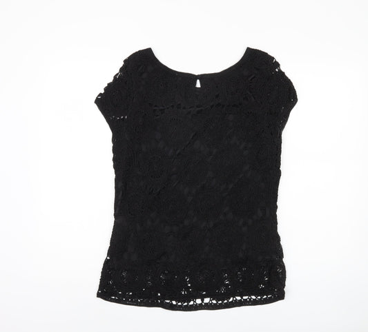 Womens UK Size L Wallis Black  Blouse