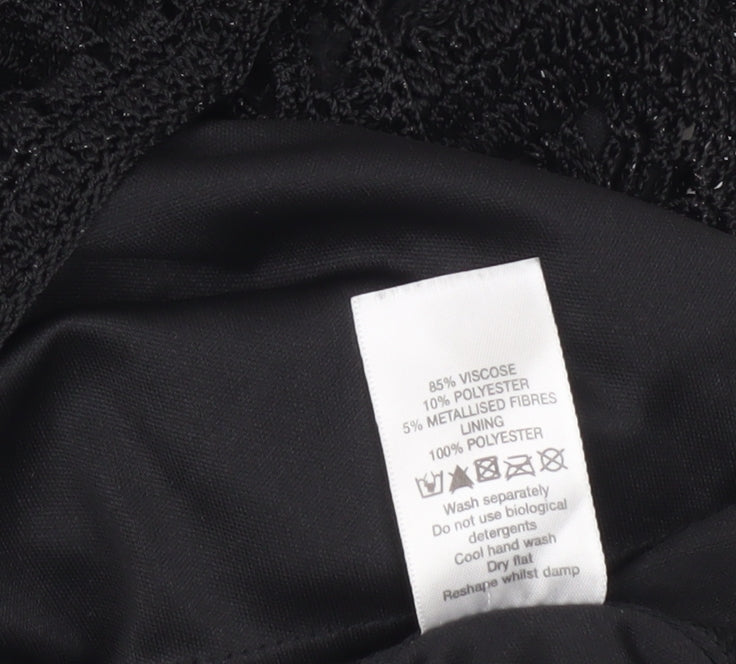 Womens UK Size L Wallis Black  Blouse