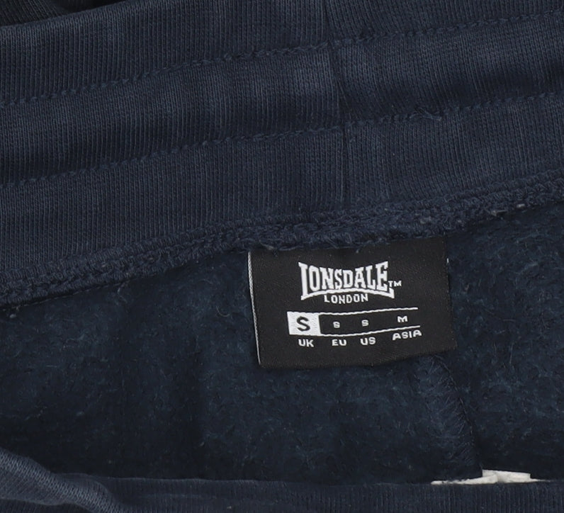 Lonsdale Men’s Blue Sweatpants, Size S, Casual Wear