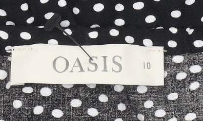 Womens UK Size 10 Oasis Black  Tank