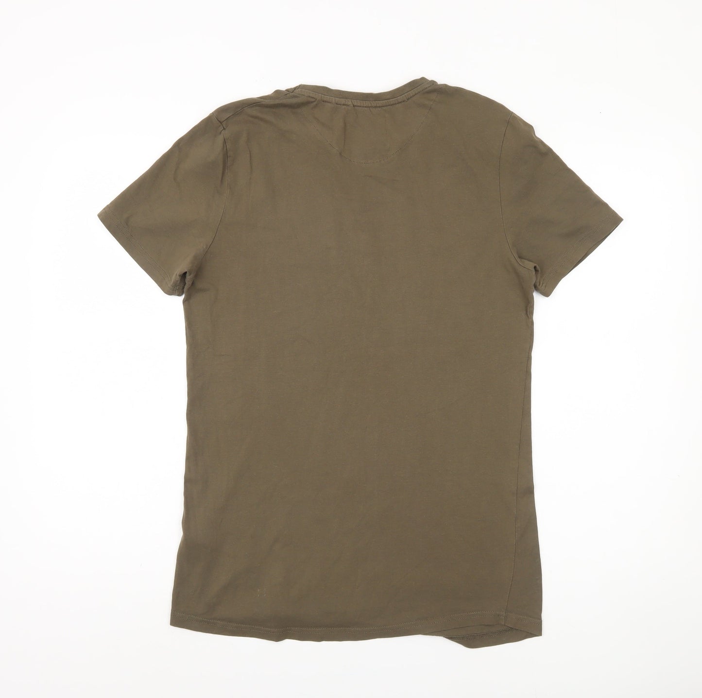 Mens UK Size M DFND Brown  T-Shirt