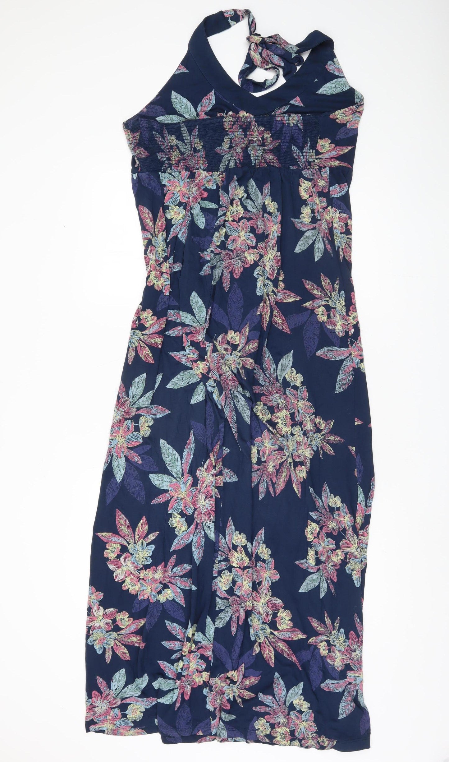 Fat Face Women's Multicoloured Floral Halter Dress