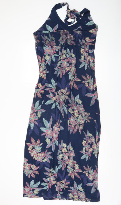 Fat Face Women's Multicoloured Floral Halter Dress