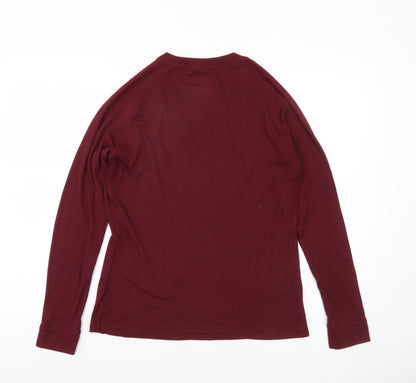 Mountain Warehouse Women's Red Pullover Top UK 12