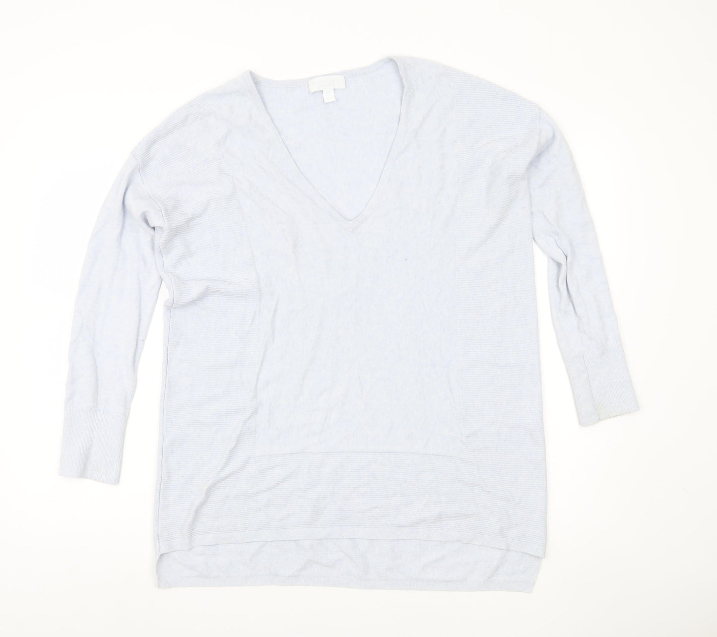 Womens UK Size 12 The White Company Blue Pullover Jumper