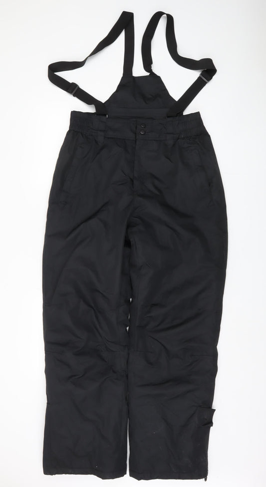 Mountain Warehouse Men's Black Snow Pants, M, Waterproof