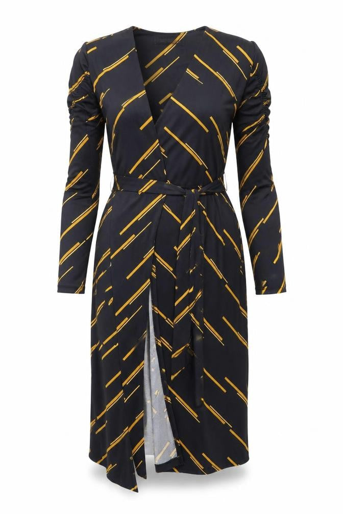 Marks and Spencer Womens Multicoloured Wrap Dress 6