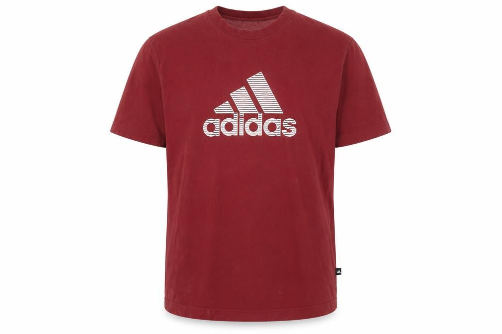 Mens UK Size M adidas Red  T-Shirt