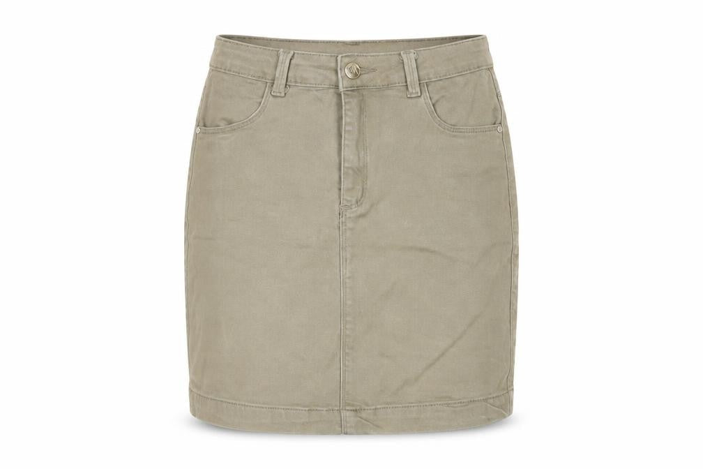 Missguided Women's Beige Knee Length Pencil Skirt UK 10