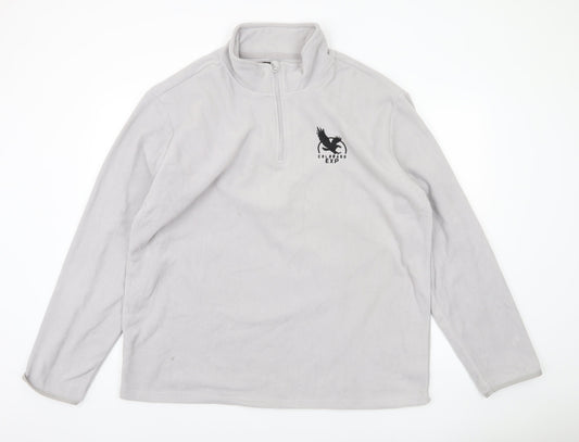 Mens UK Size 3XL Atlas for Men Grey Pullover Sweatshirt