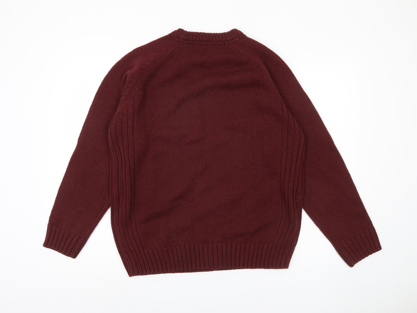 James Pringle Men's Red Pullover Jumper Medium