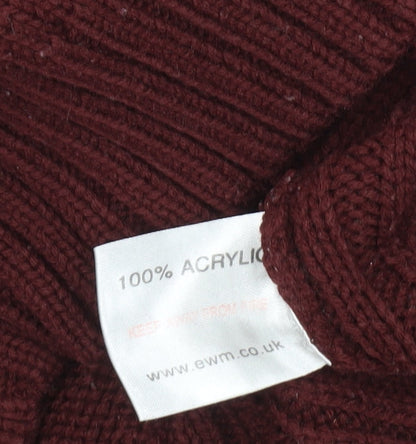 James Pringle Men's Red Pullover Jumper Medium