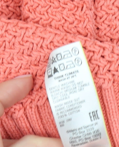 Womens UK Size 10 Marks and Spencer Pink  Tank