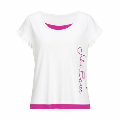 Womens UK Size 12 John Baner White  T-Shirt
