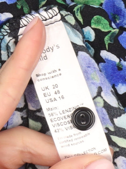 Nobody's Child Women's Multicolour A-Line Dress, Size 20