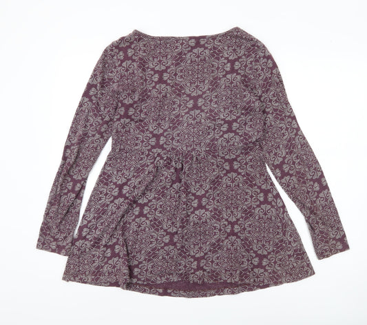 Womens UK Size 10 Nomads Purple Tunic Tunic