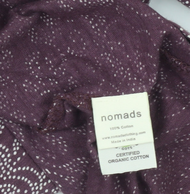 Womens UK Size 10 Nomads Purple Tunic Tunic
