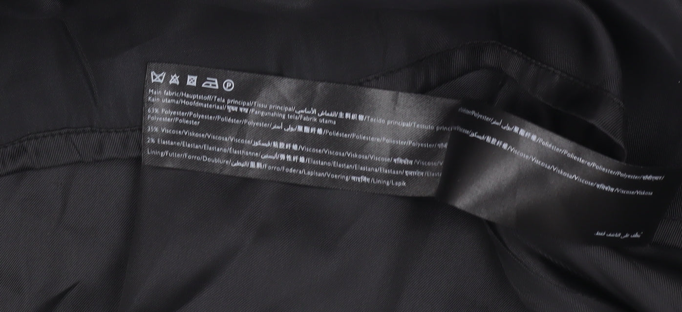 Jack Wills Womens Black Fit & Flare Dress Size 2